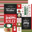 Picture of Echo Park  Συλλογή Χαρτιών Scrapbooking Διπλής Όψης 12"X12" - Have A Holly Jolly Christmas