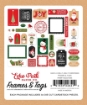 Picture of Echo Park Διακοσμητικά Cardstock Εφήμερα - Have A Holly Jolly Christmas, Frames & Tags, 34τεμ.