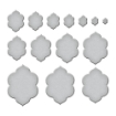 Picture of Spellbinders Etched Μήτρες Κοπής - Floral Reflection, Essential, 7τεμ.