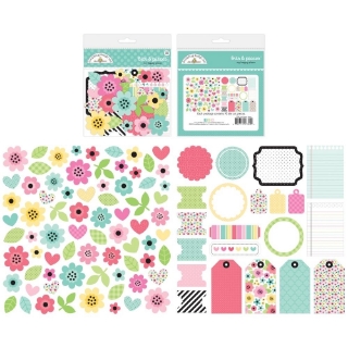 Picture of Doodlebug Bits & Pieces | Διακοσμητικά Die-Cuts My Happy Place, 95τεμ.