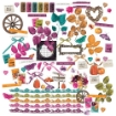 Picture of 49 & Market  Laser Cut Διακοσμητικά Στοιχεία - ARToptions Spice, Elements, 89τεμ.