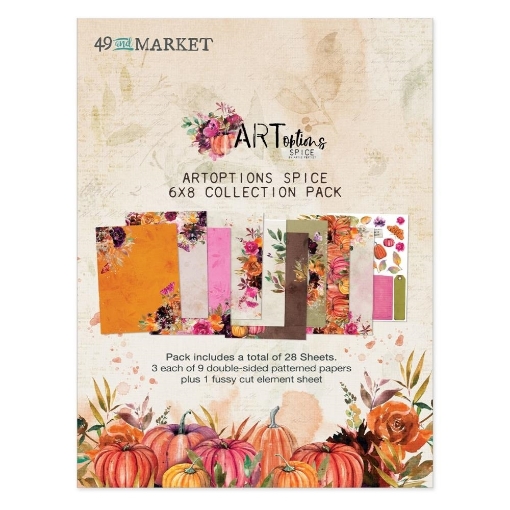 Picture of 49 & Market Double-Sided Collection Pack 6"x8" -  ARToptions, Spice