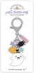 Picture of Doodlebug Design Charm Clip & Keychain | Διακοσμητικό Μπρελόκ Boo-Tique Just Charming, Sweet & Spooky