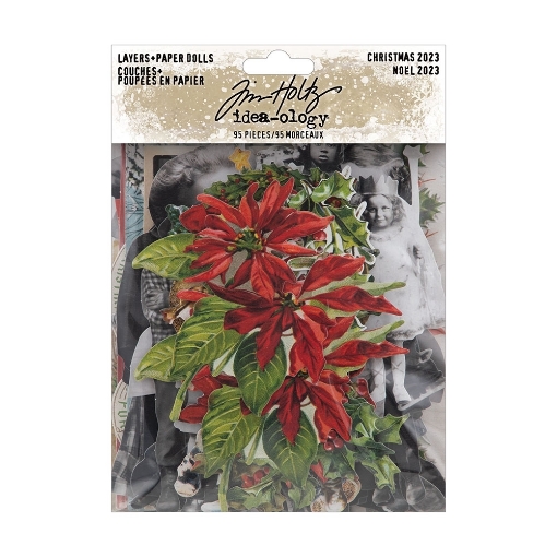 Picture of Tim Holtz Idea-Ology - Διακοσμητικά Die Cuts, Christmas 2023 Layers and Paper Dolls