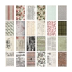 Picture of Tim Holtz Idea-Ology Backdrops Χαρτιά Cardstock Διπλής Όψης 6"x10" - Christmas 2023, 24τεμ.
