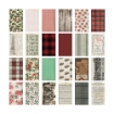 Picture of Tim Holtz Idea-Ology Backdrops Χαρτιά Cardstock Διπλής Όψης 6"x10" - Christmas 2023, 24τεμ.