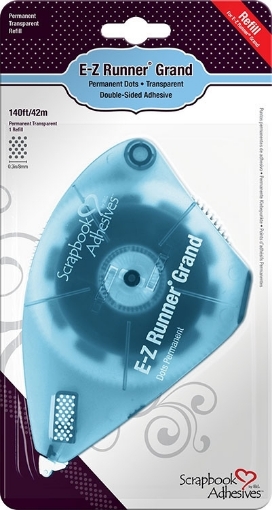 Picture of E-Z Runner Grand Permanent Dots Refill - Aνταλλακτικό Για Πιστόλι Με Μόνιμη Ταινία Διπλής Όψης, 42m 