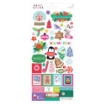 Picture of American Crafts Paige Evans Cardstock Αυτοκόλλητα με Red Foil - Sugarplum Wishes, 81τεμ.