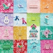 Picture of American Crafts Paige Evans Cardstock Αυτοκόλλητα με Red Foil - Sugarplum Wishes, 81τεμ.