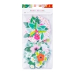 Picture of American Crafts Paige Evans Διακοσμητικά Εφήμερα - Sugarplum Wishes, Floral With Silver Glitter, 40τεμ.