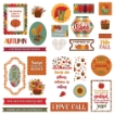 Picture of Photoplay Διακοσμητικά Cardstock Εφήμερα - Autumn Vibes, 26τεμ.