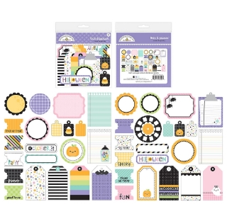 Picture of Doodlebug Design Bits & Pieces | Διακοσμητικά Die-Cuts Sweet & Spooky, 42τεμ.
