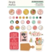 Picture of Simple Stories Διακοσμητικά Αυτοκόλλητα Brads  - What's Cookin'?, 33τεμ.