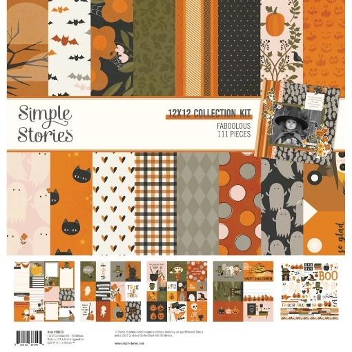 Picture of Simple Stories Collector's Essential Kit  - FaBOOlous, 111τεμ.