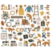 Picture of Simple Stories Διακοσμητικά Εφήμερα Bits & Pieces - Acorn Lane, 57pcs