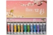 Picture of Holbein Irodori Artist Gouache Τέμπερα - Traditional Colors of Japan, Spring,12 Χρώματα