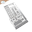 Picture of Elizabeth Craft Designs Μεταλλικές Μήτρες Κοπής - Planner Essentials, Tab 5 with sliders, 22τεμ.