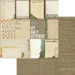 Picture of Elizabeth Craft Designs Συλλογή Χαρτιών Scrapbooking Διπλής Όψης 12"X12" - Christmas Field Notes