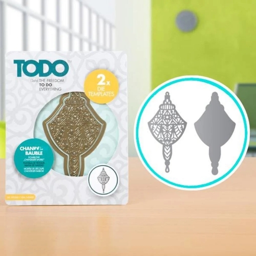 Picture of TODO Die Template Set – Μήτρες Κοπής Chandelier Bauble (2 τεμ.)