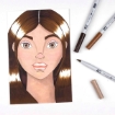Picture of Tombow ABT PRO Alcohol Marker Set Μαρκαδόροι για Πορτρέτα - People Palette, 12τεμ.