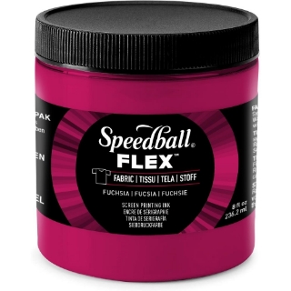 Picture of Speedball Flex Screen Printing Fabric Ink Μελάνι Μεταξοτυπίας 8oz - Fuchsia