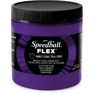 Picture of Speedball Flex Screen Printing Fabric Ink Μελάνι Μεταξοτυπίας 8oz - Bright Plum 