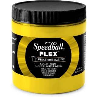 Picture of Speedball Flex Screen Printing Fabric Ink Μελάνι Μεταξοτυπίας 8oz - Canary 
