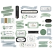 Picture of Echo Park Wedding Bells Διακοσμητικά Cardstock Εφήμερα - Titles & Phrases, 32τεμ.
