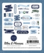 Picture of Carta Bella Wintertime Διακοσμητικά Cardstock Εφήμερα - Titles & Phrases, 32τεμ.