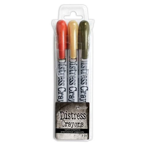 Picture of Tim Holtz Distress Crayons Pearl Μολύβια Κραγιόν - Halloween Set 5, 3τεμ.
