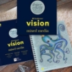 Picture of Strathmore Vision Paper Pad 14 x 22 cm - Mπλοκ Ζωγραφικής για Mixed Media, Vellum, 70 Φύλλα, 160gsm