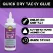Picture of Aleene’s Quick Dry Tacky Glue – Λευκή Κόλλα Γενικής Χρήσης που Στεγνώνει Άμεσα, 118 ml