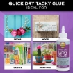 Picture of Aleene's Quick Dry Tacky Glue - Λευκή Κόλλα που Στεγνώνει  Άμεσα, 118ml 