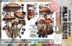 Picture of Aall & Create Clear Stamps Σετ Διάφανων Σφραγίδων - Nr 1078 Mycelium Potions, 3τεμ.