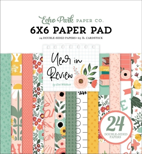 Picture of Echo Park Μπλοκ Scrapbooking Διπλής Όψης 6" x 6" - Year In Review