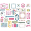 Picture of Echo Park Διακοσμητικά Cardstock Εφήμερα - Fairy Garden, 34τεμ.