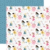 Picture of Echo Park Double-Sided Paper Pad Μπλοκ Scrapbooking Διπλής Όψης 6" x 6" - Fairy Garden