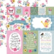 Picture of Echo Park Double-Sided Paper Pad Μπλοκ Scrapbooking Διπλής Όψης 6" x 6" - Fairy Garden