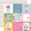 Picture of Echo Park Συλλογή Χαρτιών Scrapbooking Διπλής Όψης 12" x 12" - Fairy Garden