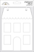 Picture of Doodlebug Design Home Sweet Home Chipboard Album - Βάση Άλμπουμ Σπιτάκι