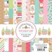 Picture of Doodlebug Design Gingerbread Kisses Double-Sided Paper Pad Μπλοκ Scrapbooking Διπλής Όψης 6"X6"