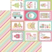 Picture of Doodlebug Design Gingerbread Kisses Double-Sided Paper Pad Μπλοκ Scrapbooking Διπλής Όψης 6"X6"