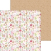 Picture of Doodlebug Design Gingerbread Kisses Double-Sided Paper Pad Μπλοκ Scrapbooking Διπλής Όψης 6"X6"