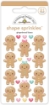 Picture of Doodlebug Design Gingerbread Kisses Αυτοκόλλητα Shape Sprinkles, 21τεμ.