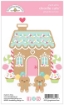 Picture of Doodlebug Design Gingerbread Kisses Doodle Cuts Μήτρες Κοπής - Gingerbread Lane, 32τεμ.