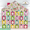 Picture of Doodlebug Design Gingerbread Kisses Αυτοκόλλητα Shape Sprinkles - Gingerbread Trimmings, 64τεμ.