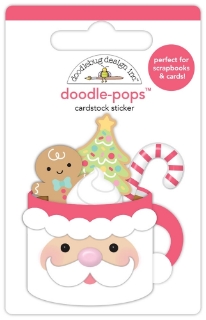 Picture of Doodlebug Doodle-Pops | 3D Αυτοκόλλητο Christmas Cocoa, Gingerbread Kisses