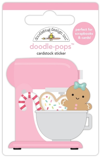 Picture of Doodlebug Design Gingerbread Kisses Αυτοκόλλητα Doodle-Pops - Baking Spirits Bright