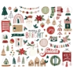 Picture of Simple Stories Boho Christmas Διακοσμητικά Εφήμερα Bits & Pieces, 54τεμ.