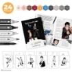 Picture of Spectrum Noir Fan-Art Like a Pro Art Kit Σετ Εκμάθησης με Μαρκαδόρους - Harry Potter, 24τεμ.